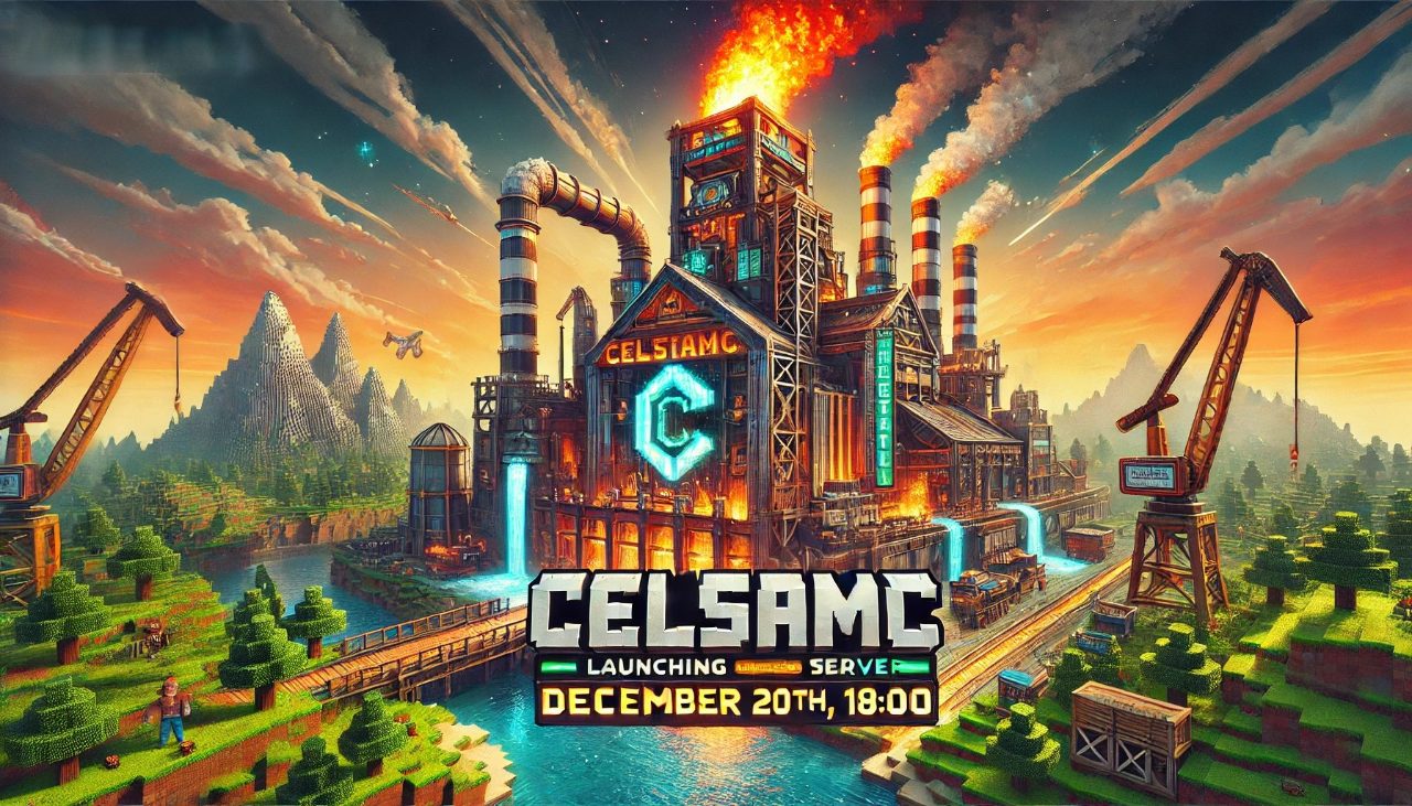 Desember 2024 – Plakaten for CelsaMC – åpning 20. desember kl. 18.